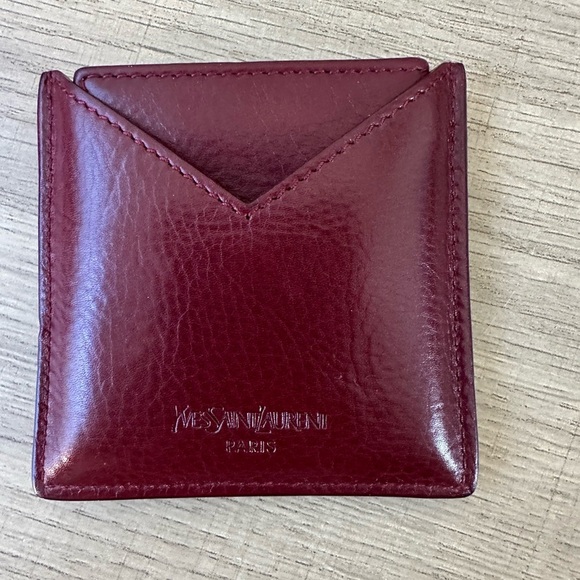 Sold Yves Saint Laurent Leather Photo Holder - Picture 1 of 6